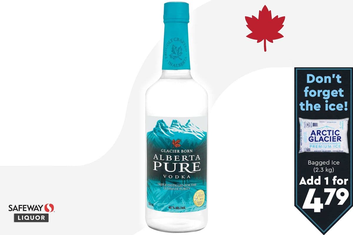 Alberta Pure Vodka (1 x 750 ml)