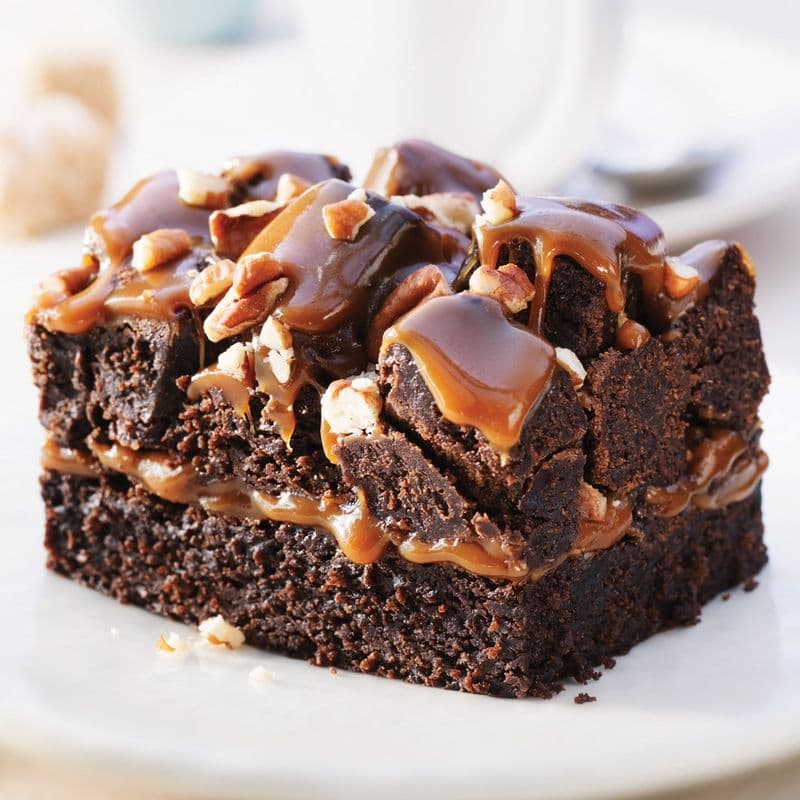 Caramel Pecan Brownie