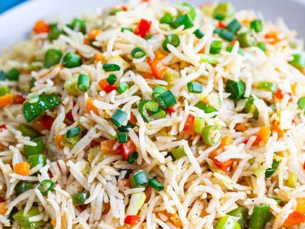 Vegetable Fried Rice / Riz Frit aux Légumes