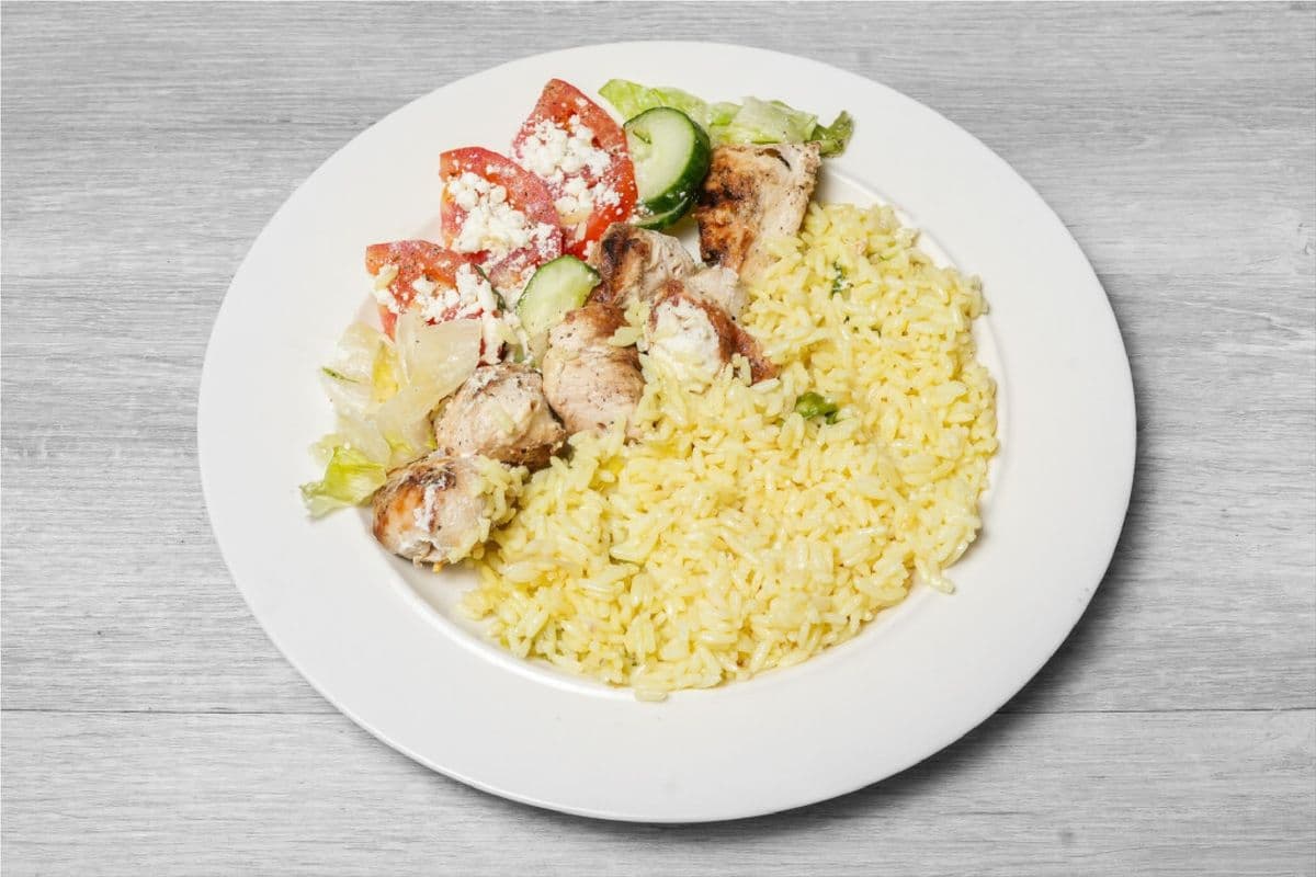 Chicken Shish Plate