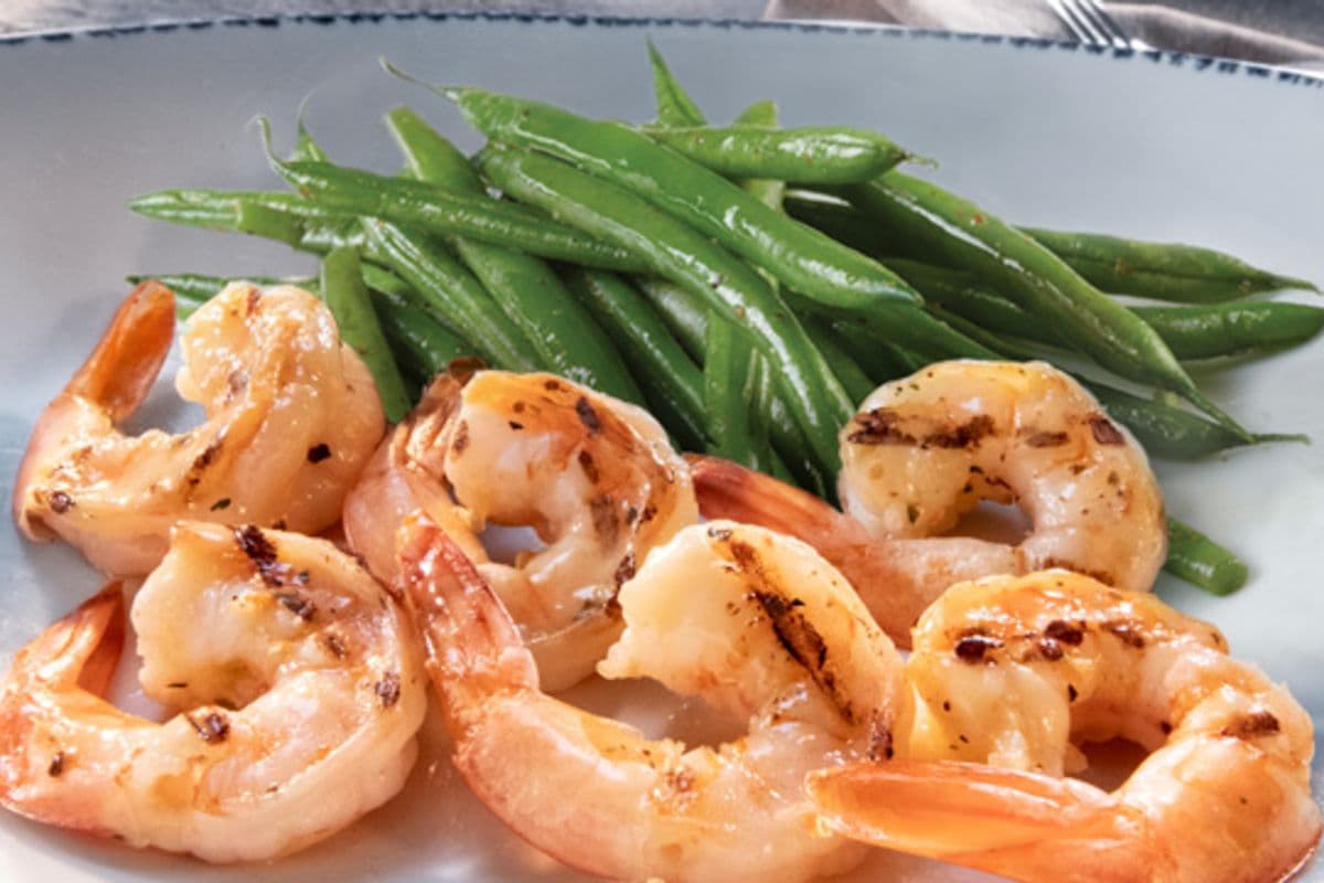 Kids' Garlic Grilled Shrimp