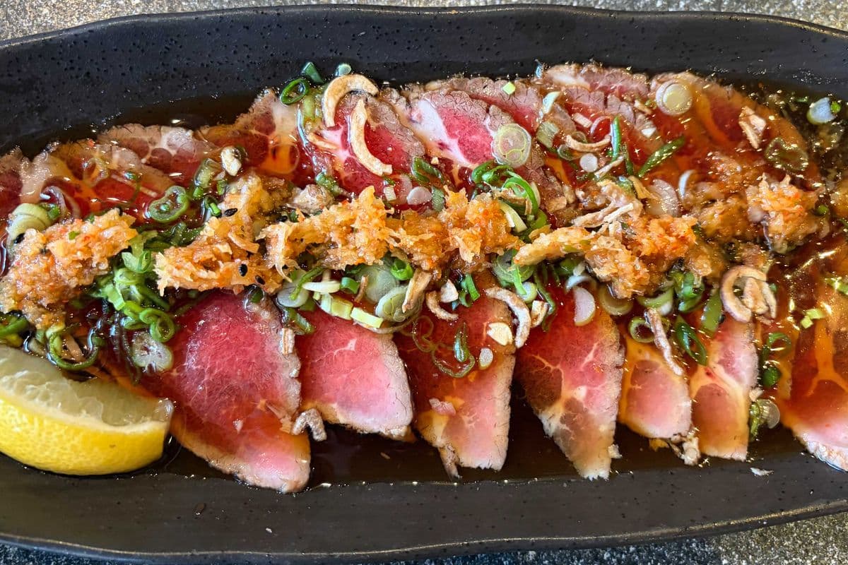 Beef Tataki