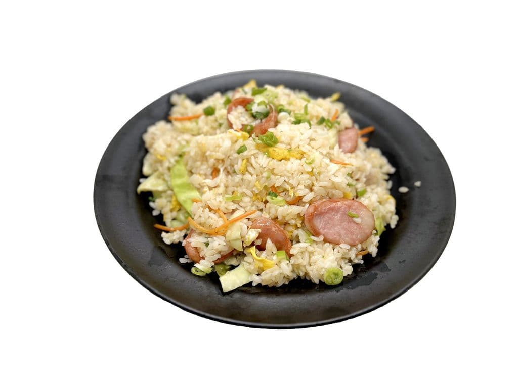 Taiwanese Sausage Fried Rice（台式香腸炒飯）