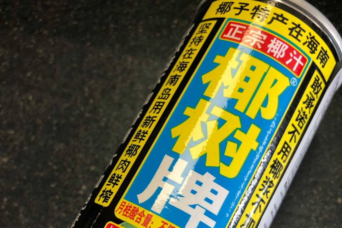 Coconut Drink 椰树椰汁 (245ml) (123 Cal)