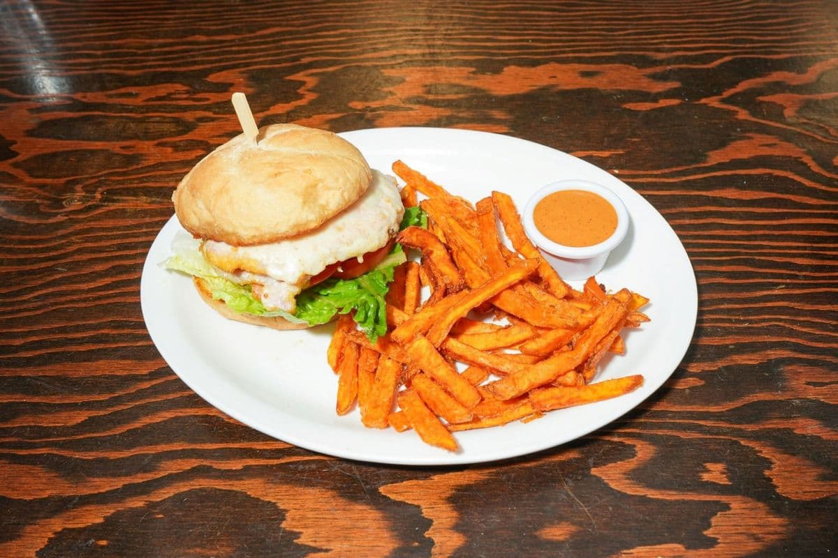 Peameal on a Kaiser Sandwich