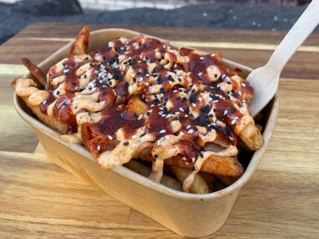 Kimchi Loaded Fries