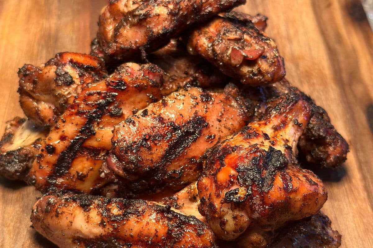 Smoked Chicken Wings - Flaming Hot