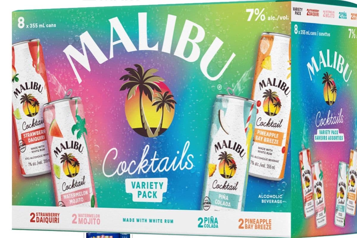 Malibu Mixer 8 pack (1 x 355ml)