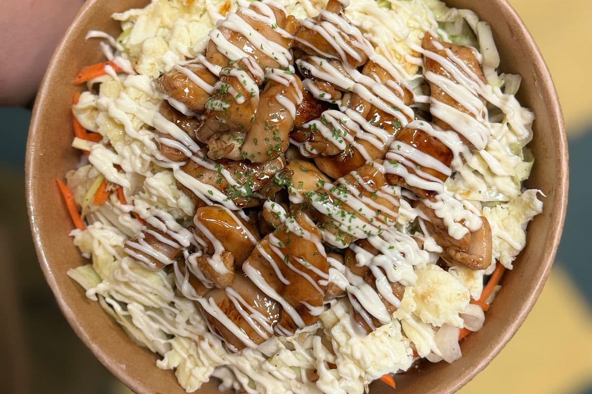 Chicken Garlic Mayo Cupbop