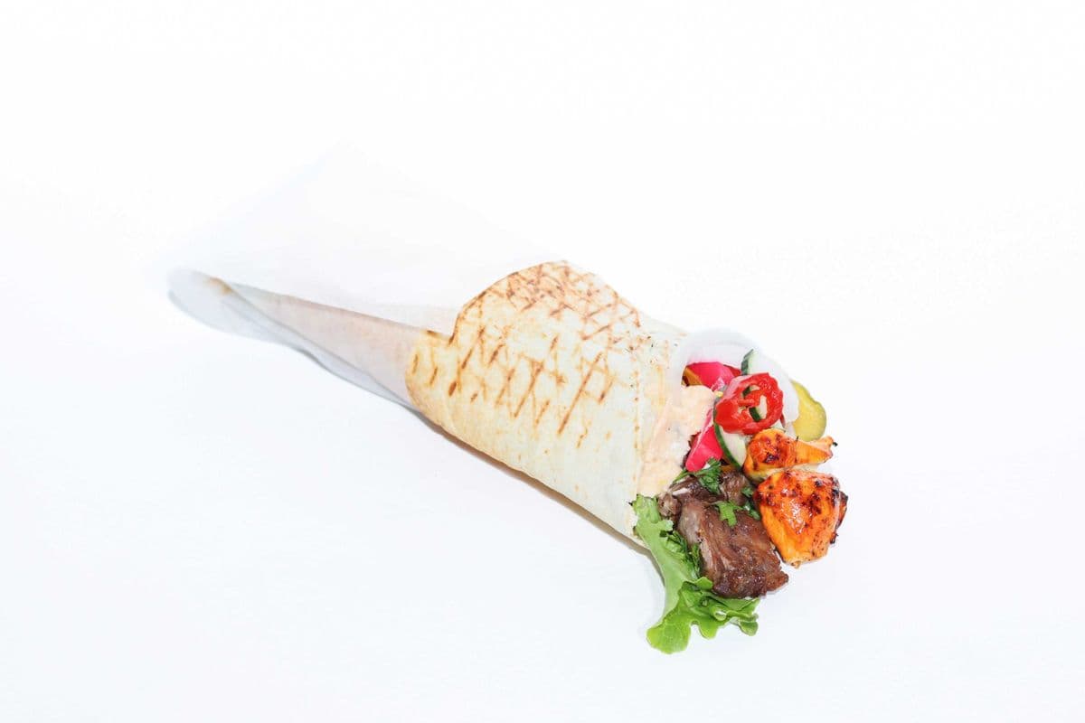 Mixed Kebab Wrap