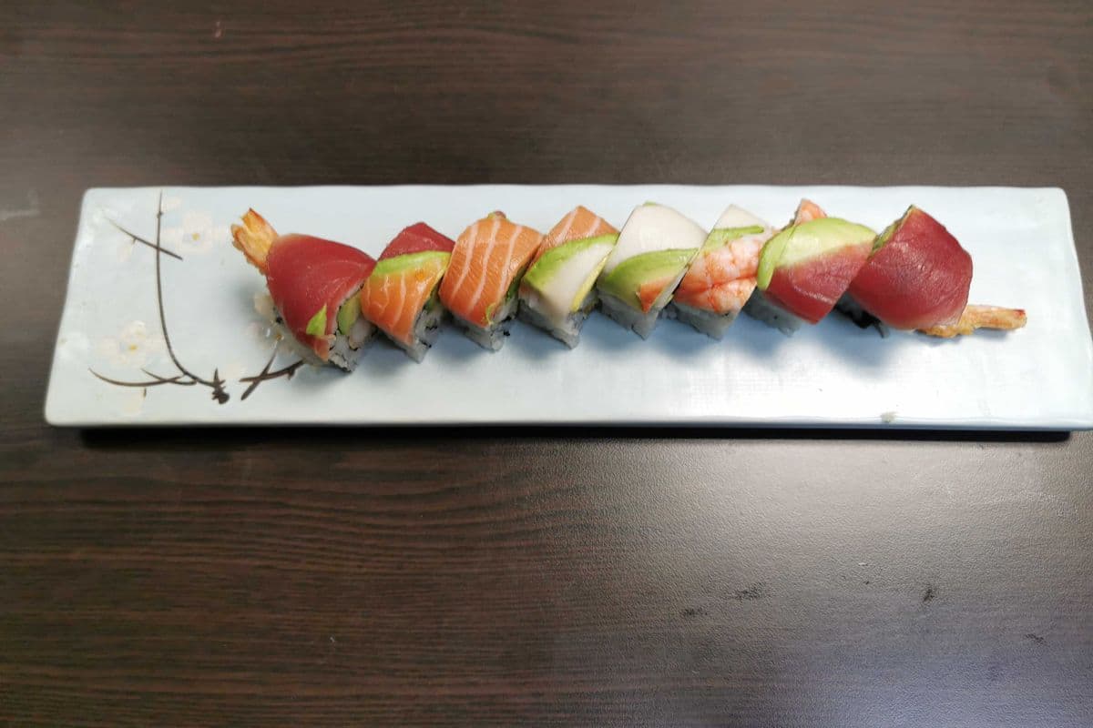 Tempura Rainbow Roll