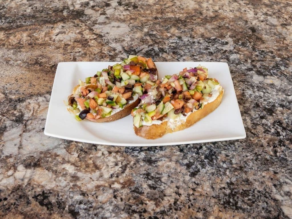 Greek Bruschetta
