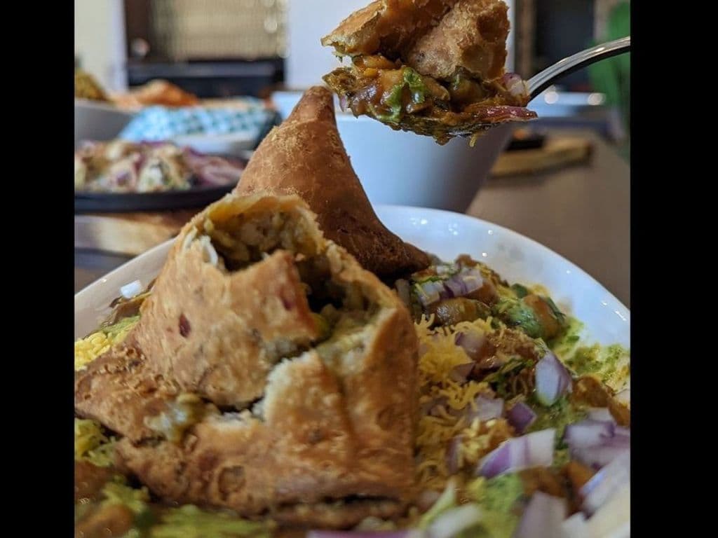 Sexy Samosa Chaat