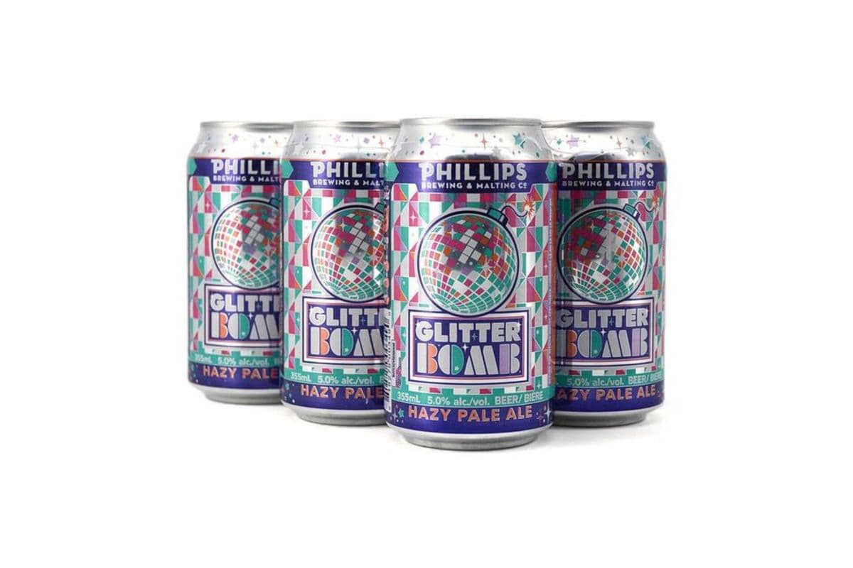 Phillips Glitter Bomb Hazy Pale Ale (6 Cans) (1 x 355ML)