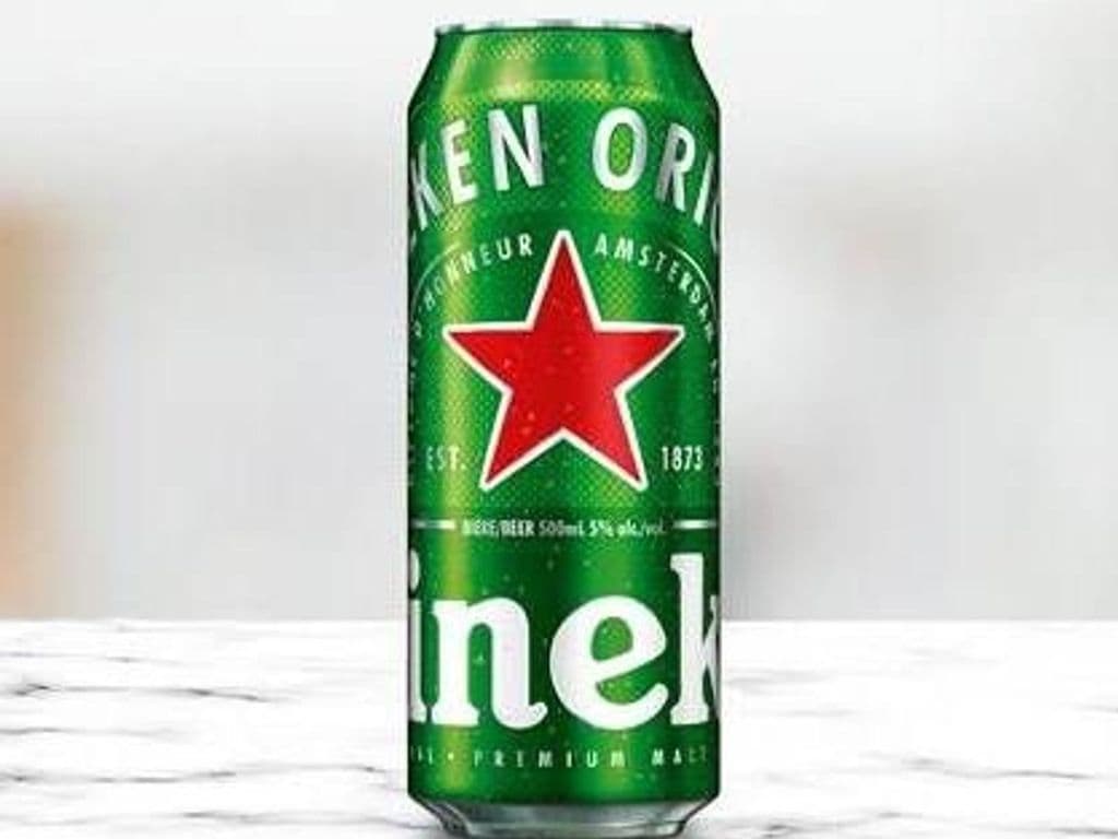 Heineken, 500mL (5.0% ABV)