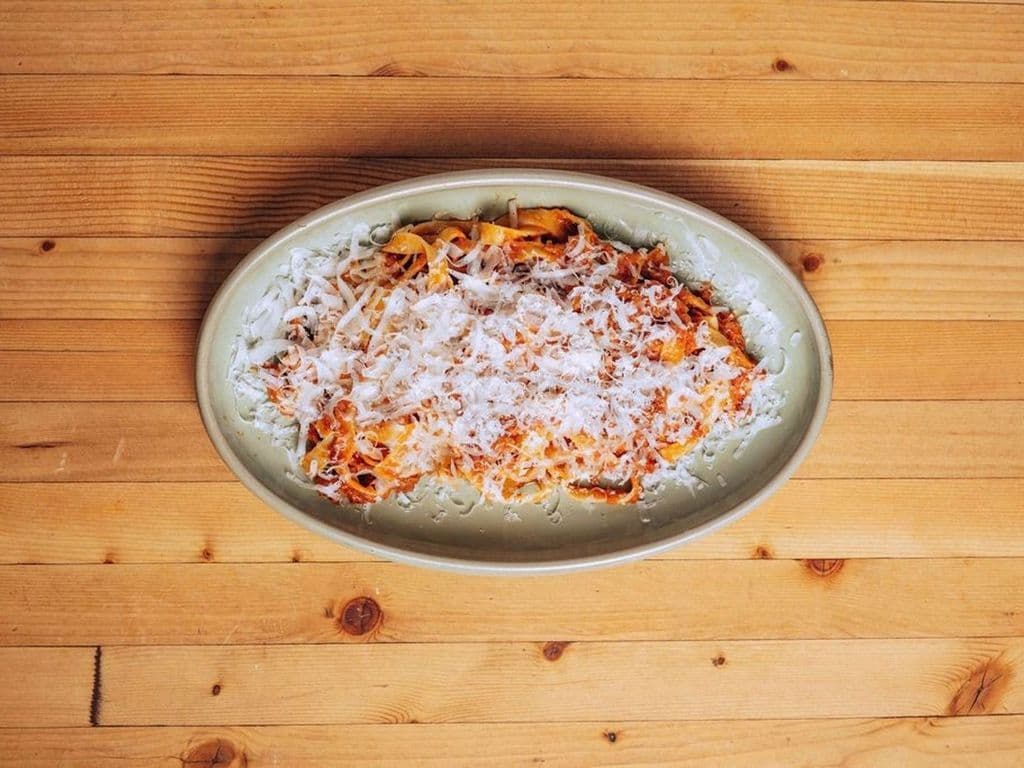 tagliatelle beef bolognese