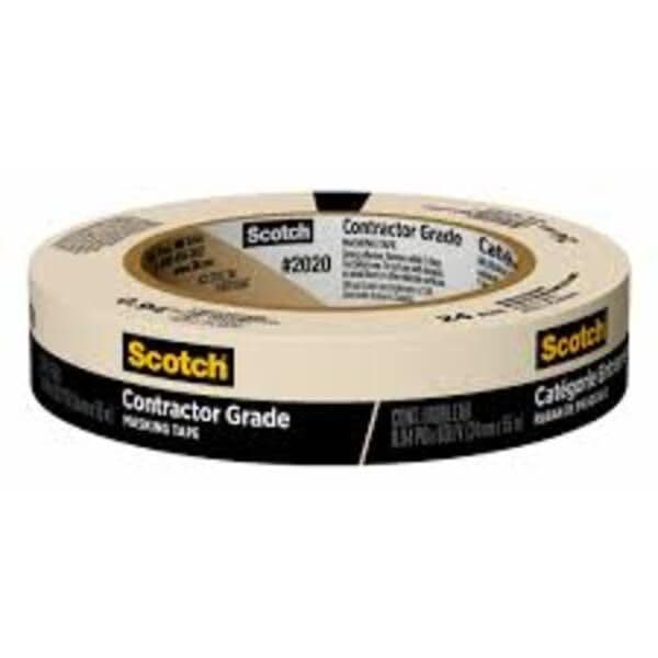 Scotch Calidad de Contratista 18mm/ Scotch Contractor Grade Masking Tape 18mm