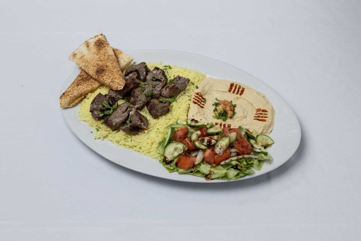 Beef Kabab plate