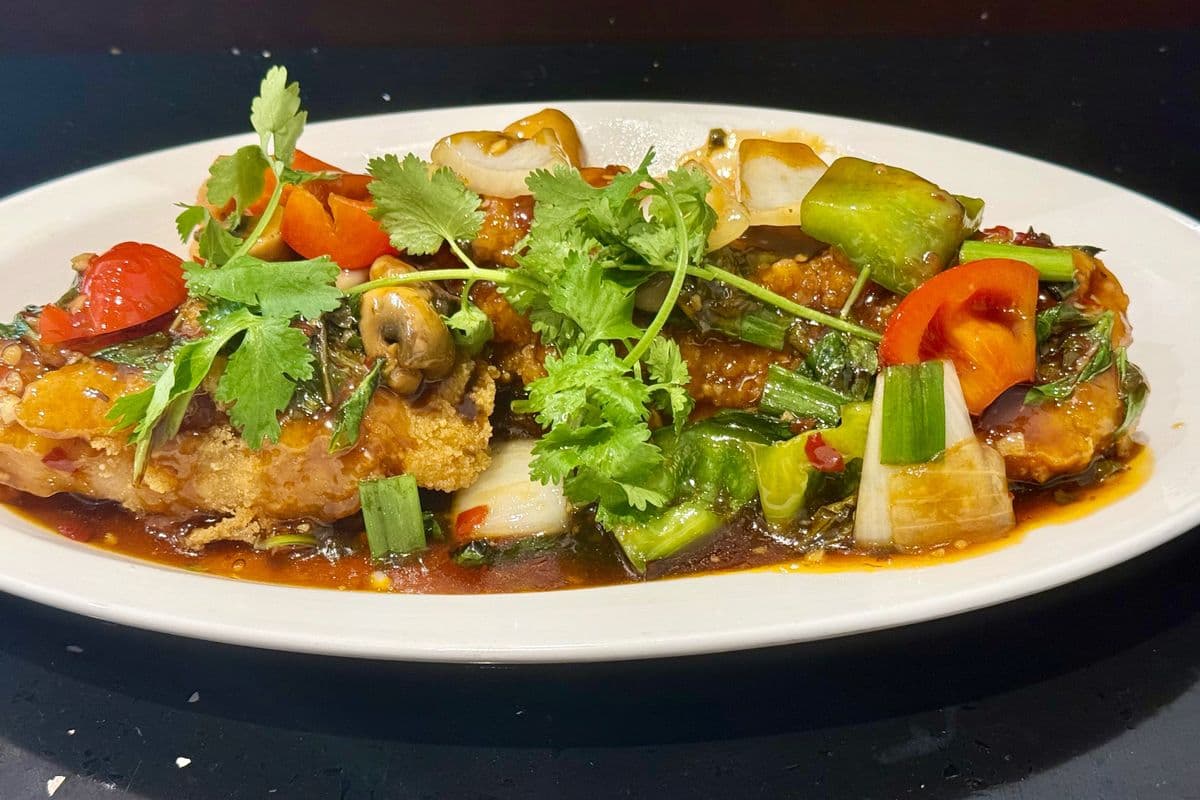 42. Spicy Basil Fish