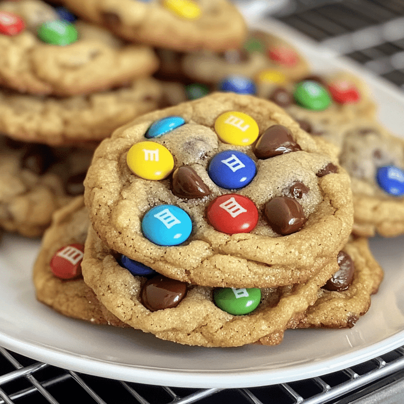 Chocolate Chip M&M  Cookies