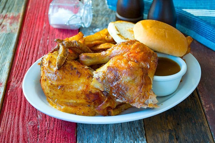Demi-poulet (plate)