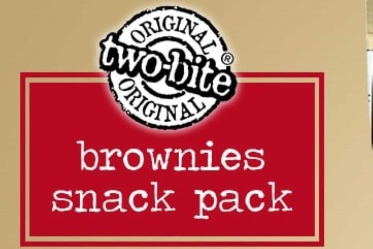 Two bites Brownies 280g 2 Bags or (8 bags x 70g ea)