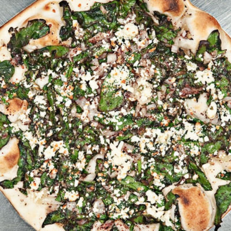 Manouche épinard féta / Spinach & Feta Manouche