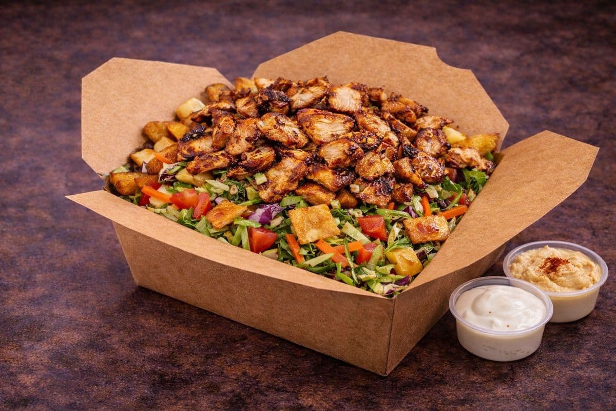 Shawarma Fattoush Salad