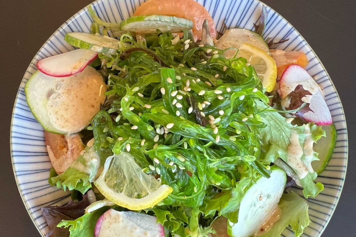 Seaweed and Garden Green Salad