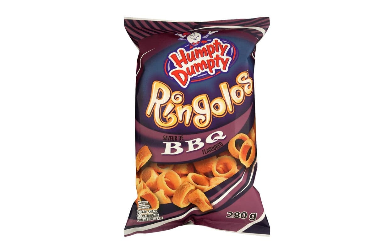 Humpty Dumpty BBQ ringolos (280g) 77130 / Humpty Dumpty Ringolos BBQ (280g) 77130