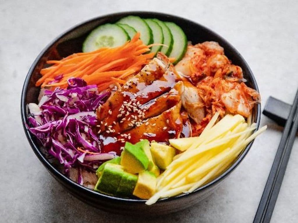 Chicken Teriyaki Poke Bowl