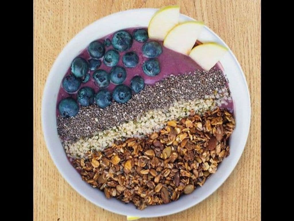 Blueberry Bowl (11g protein, 20g fibre)