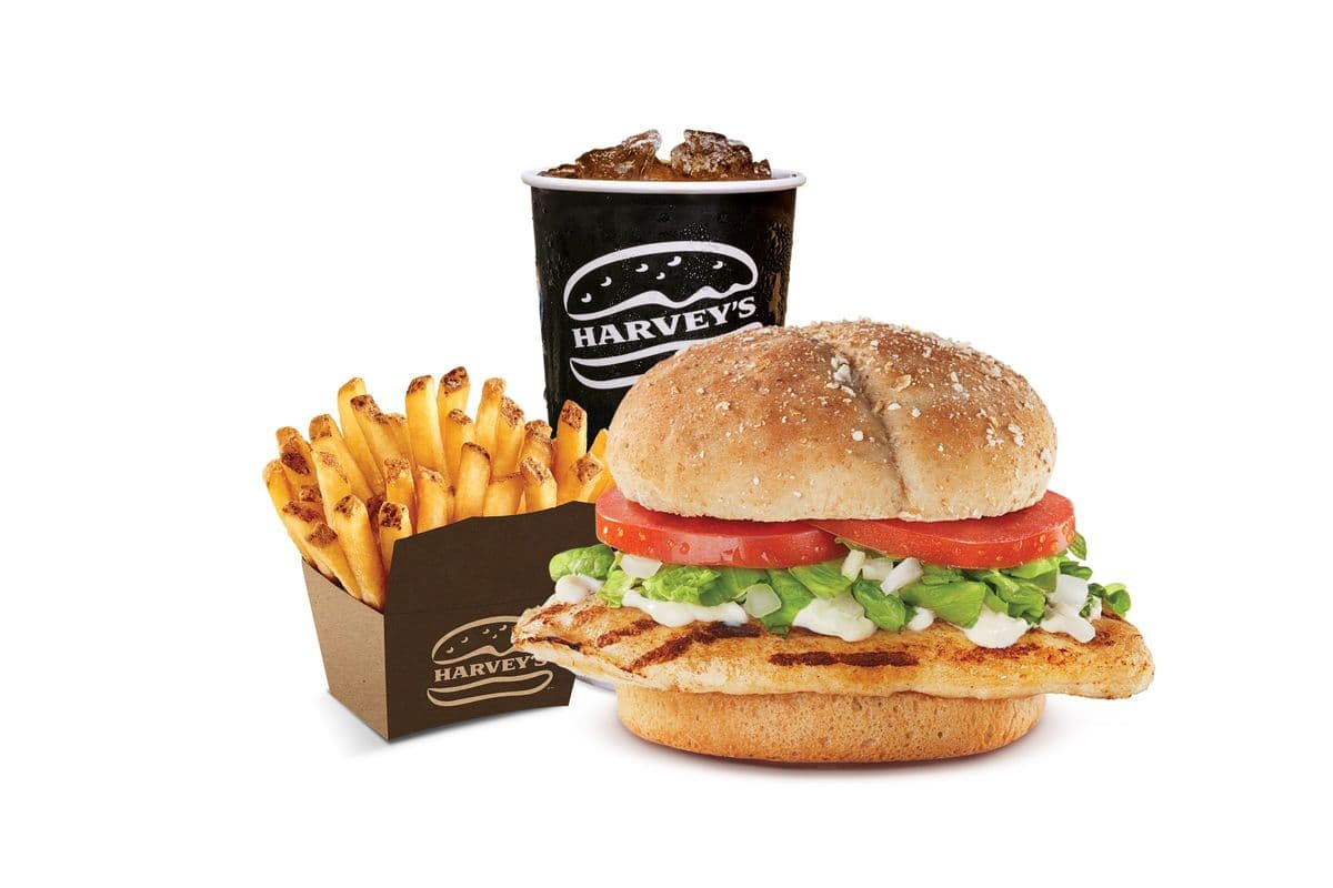Trio Sandwich au poulet grillé / Grilled Chicken Sandwich Combo