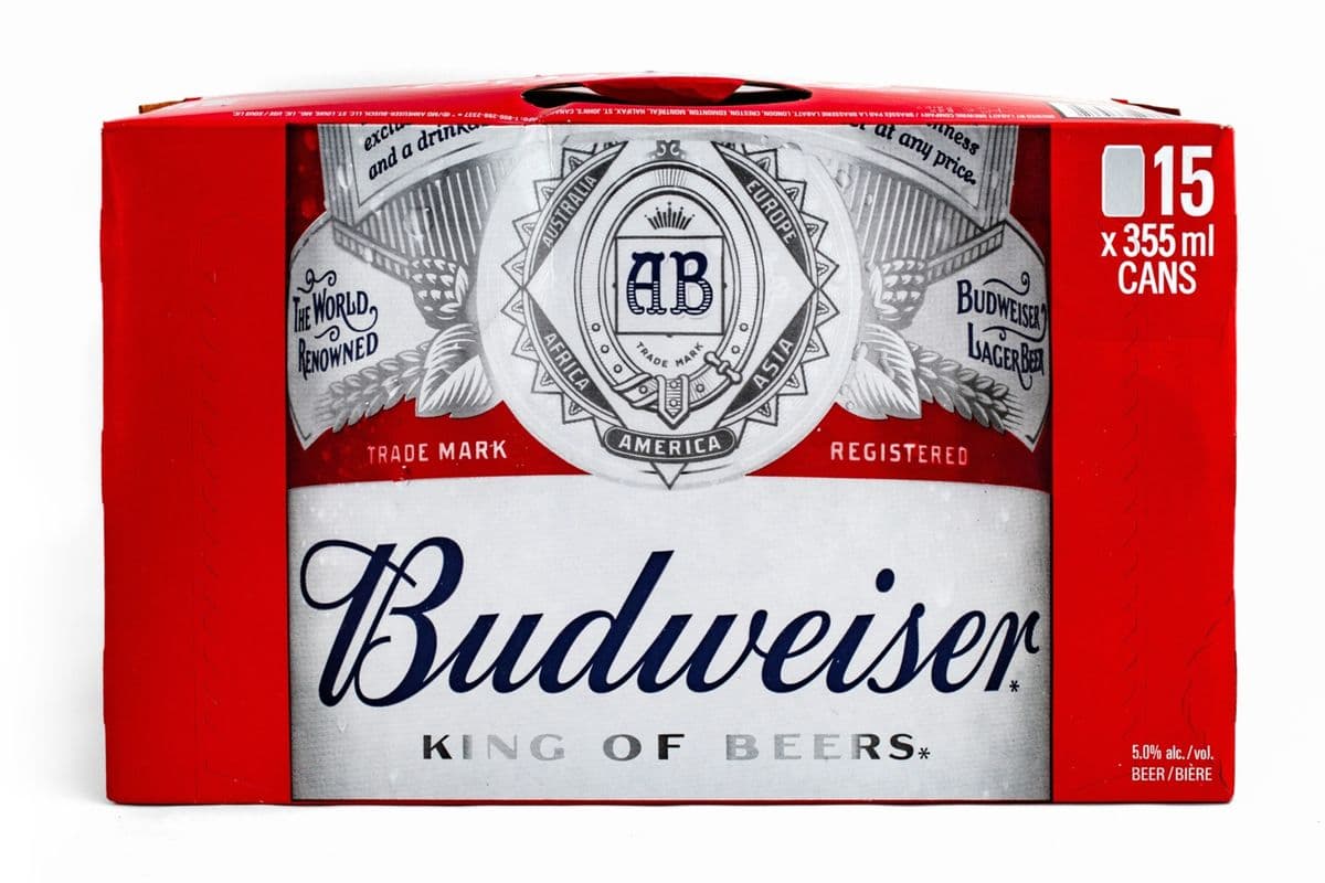 Budweiser (15 Cans) (1 x 355 ml)