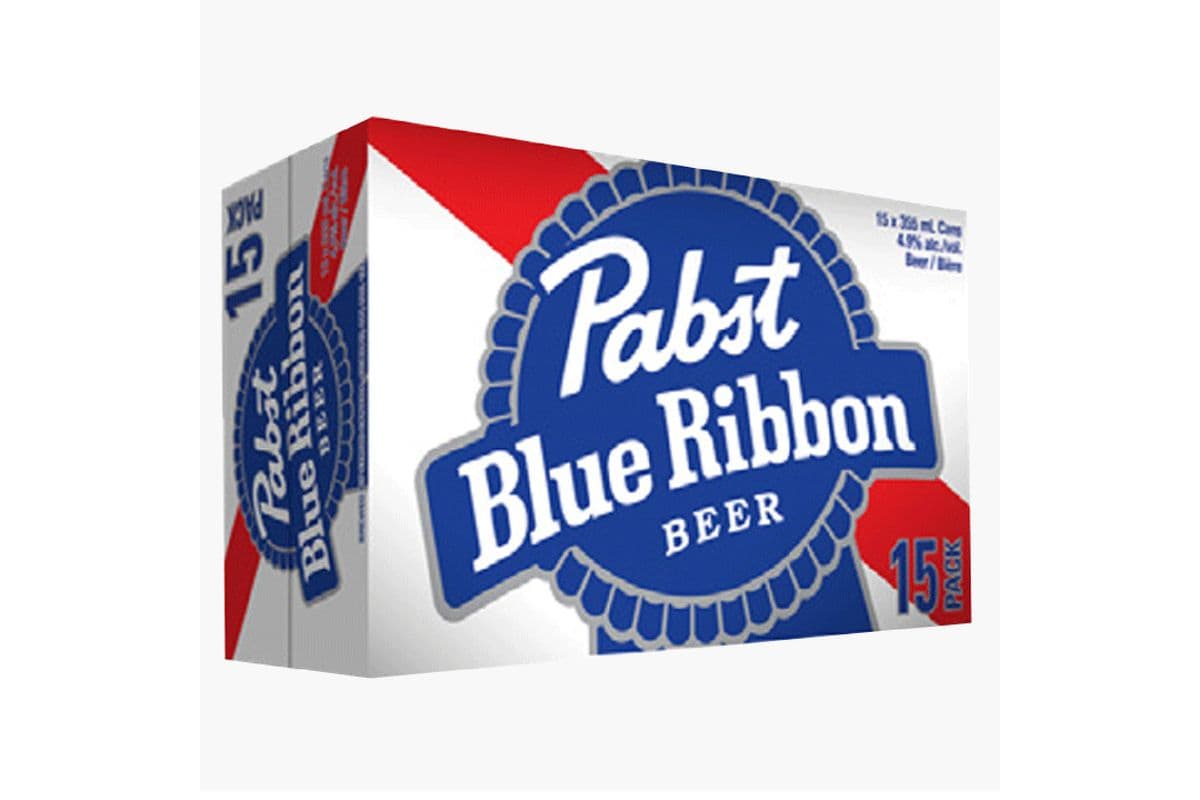 742971. Pabst Blue Ribbon (15 Cans) (15 x cans)