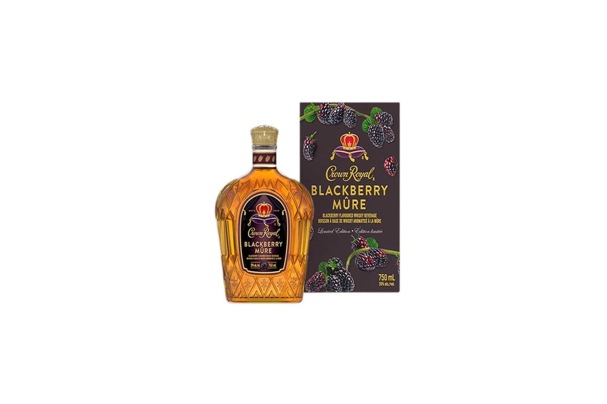 101424. CROWN ROYAL BLACKBERRY (1 x 750ML)