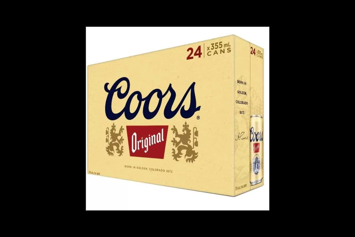COORS ORIGINAL (24 x 355 ML CANS) (15 x 355ML)