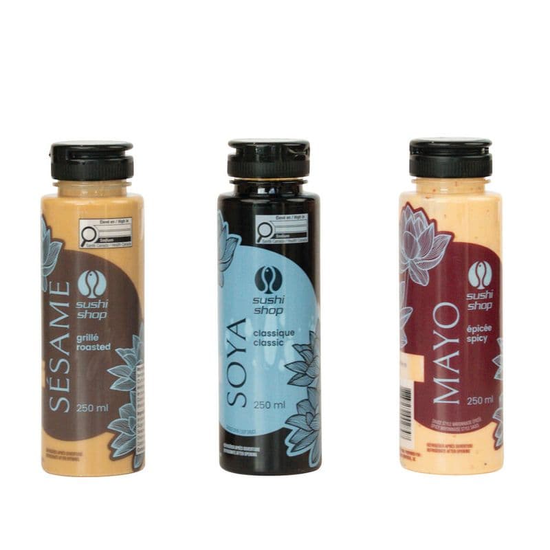 Ensemble 3 sauces / Set of 3 Sauces