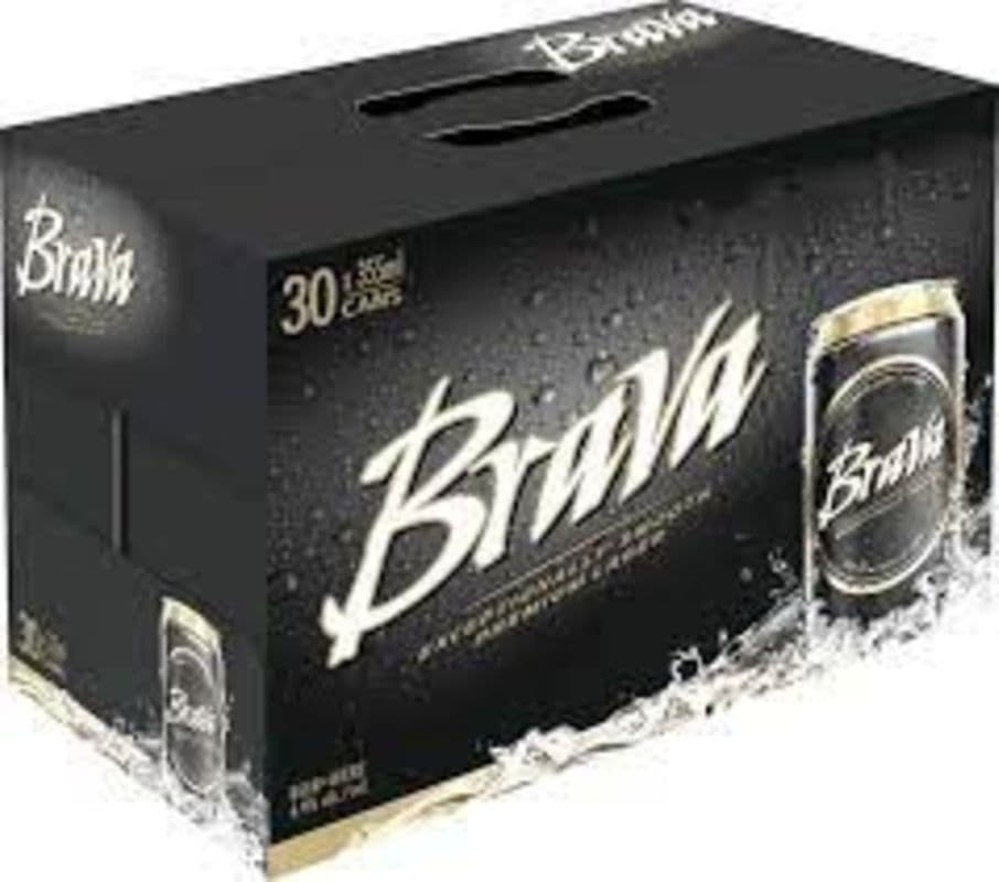BRAVA 30 CANS (1 x 30 X 355 ml Cans)
