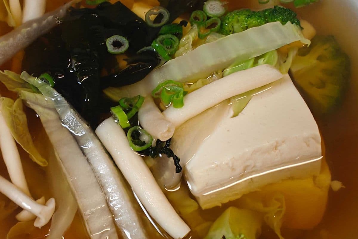 Tofu Vegetable Soup