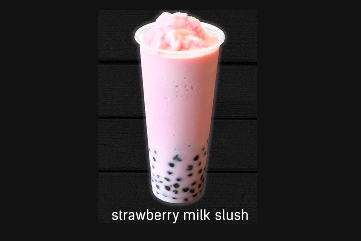Strawberry Milk Slush