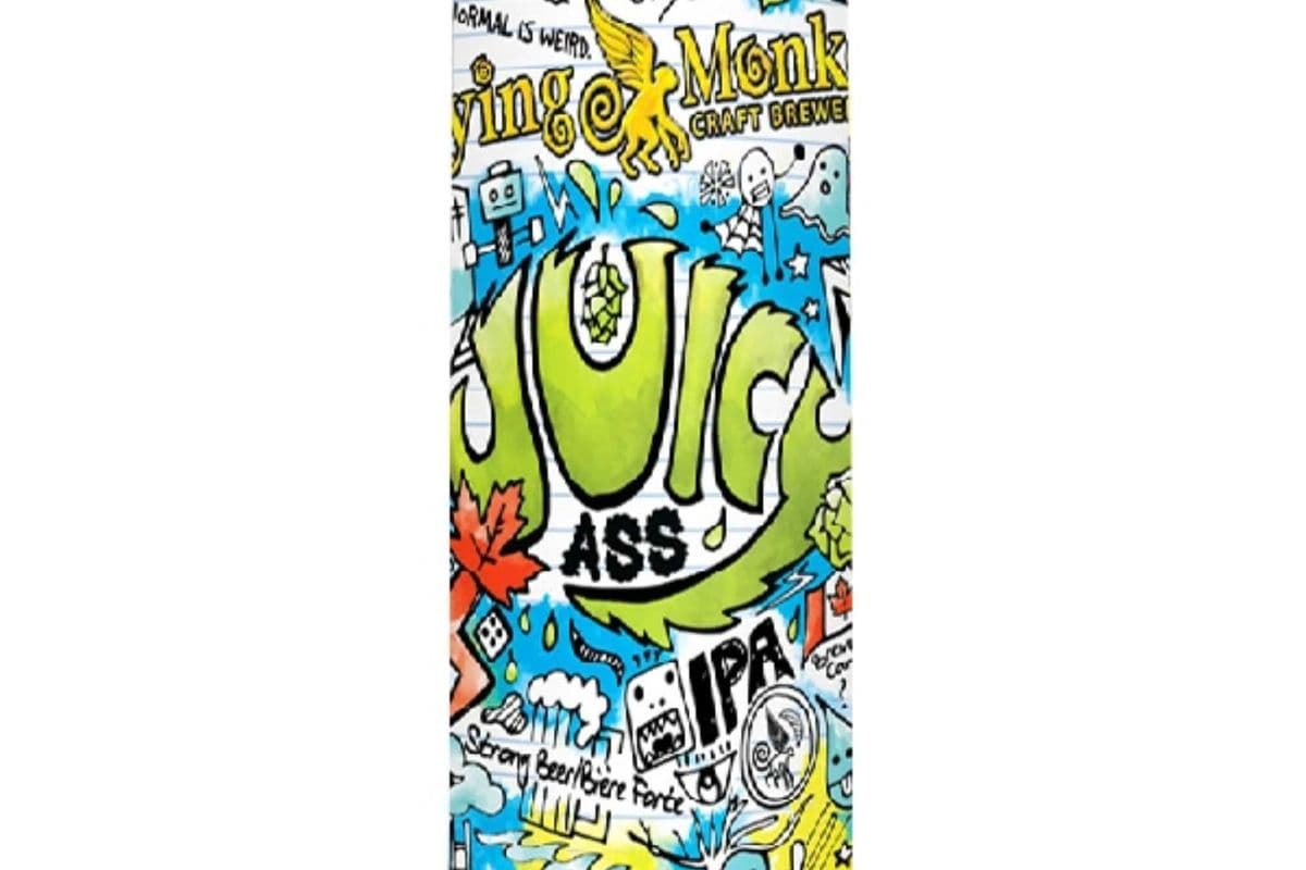 FLYING MONKEYS JUICY ASS IPA-4pc (1 x 4x355ML)