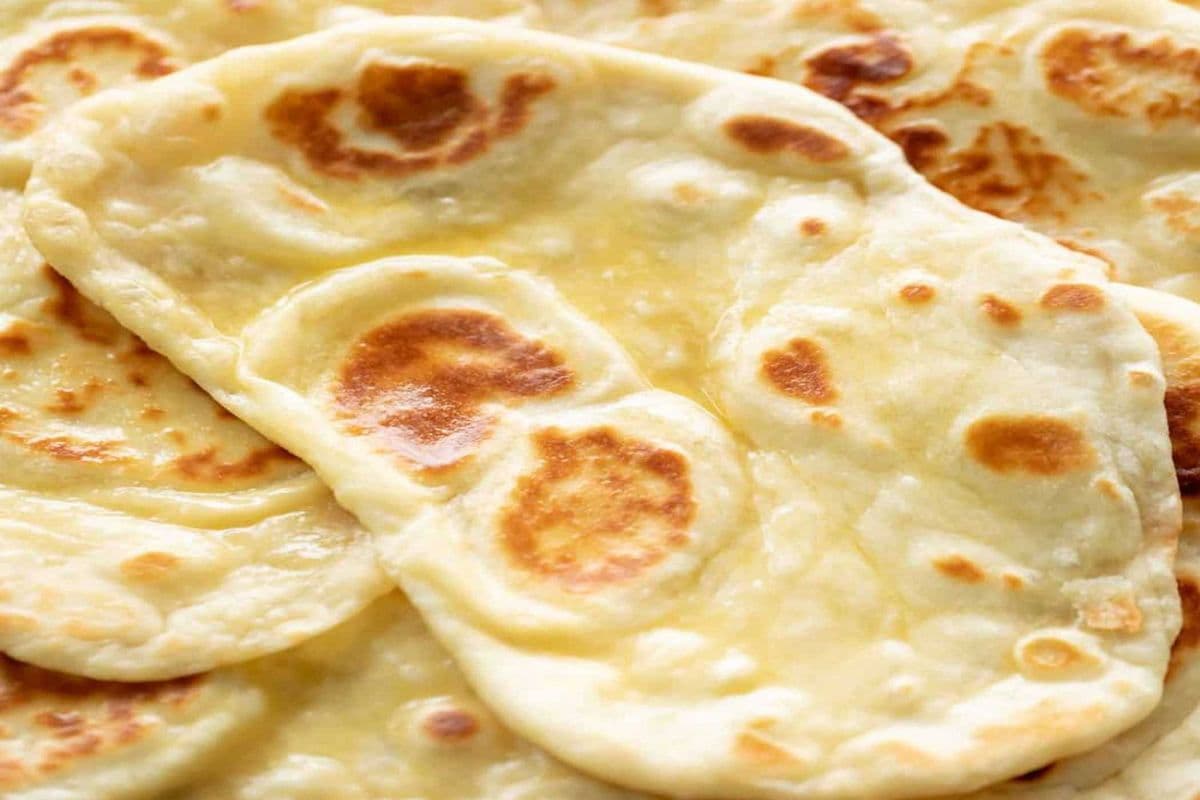 128. Plain Naan