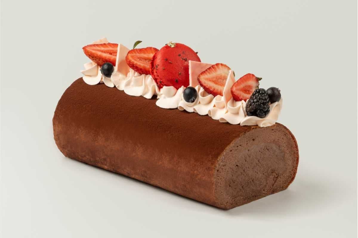Belgian Chocolate Roulade Roll Cake (7")