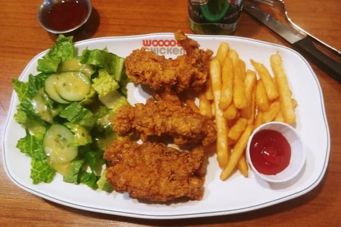 Boneless Chicken (3 pcs) Meal