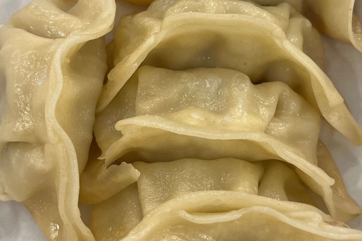 A05. Pan Fried Dumplings (6 pcs)