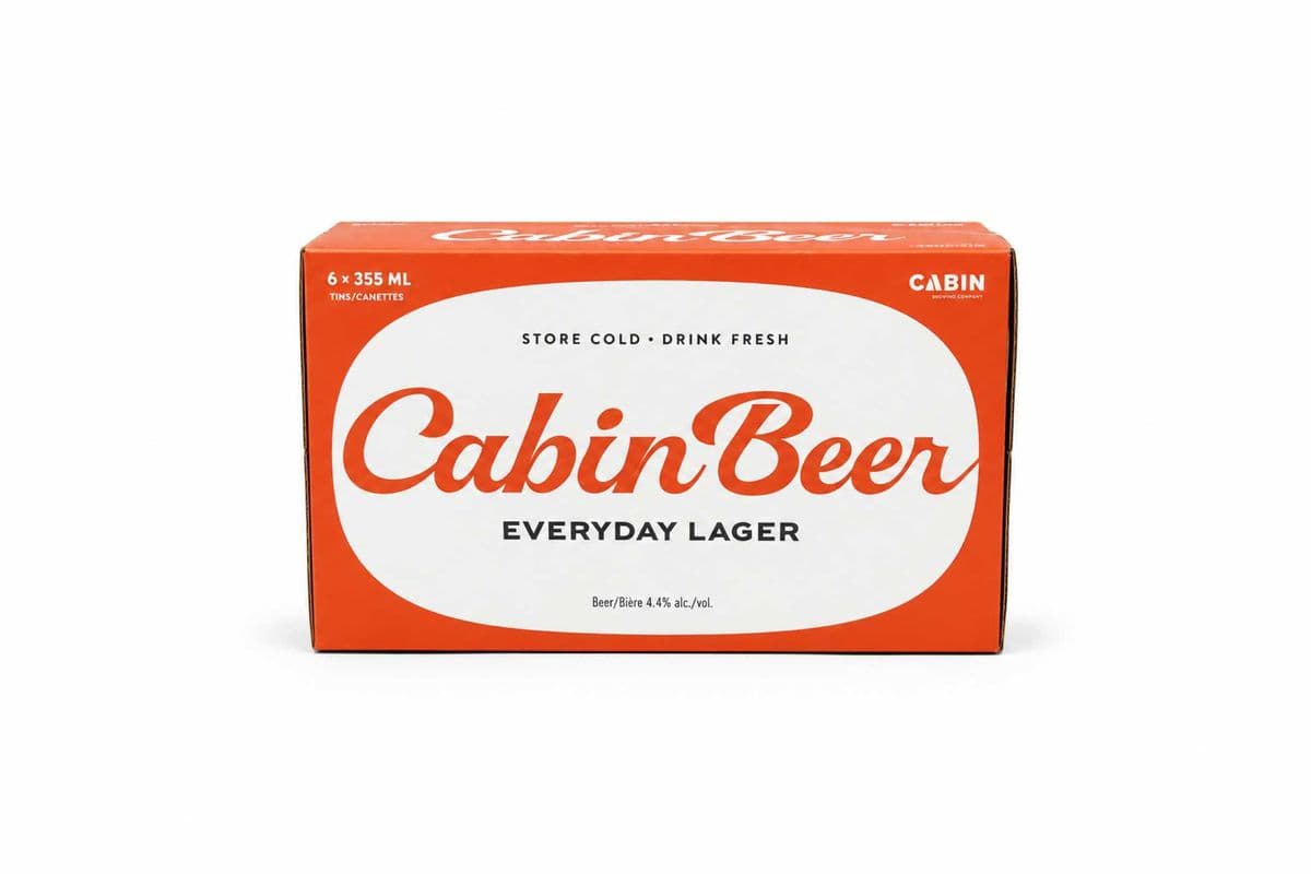 Cabin Beer (6 x 355ml Cans)