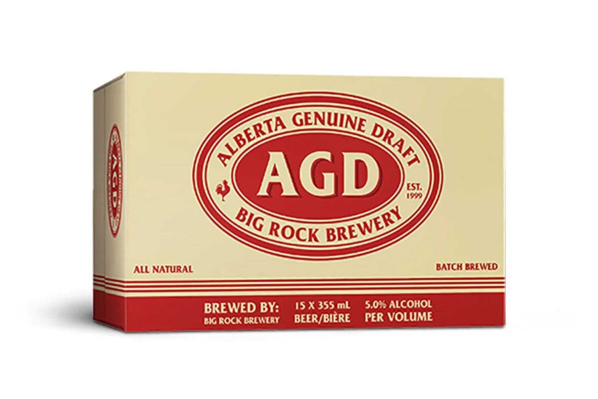 Alberta Genuine Draft (15 Cans) (15 x 15 pk cans )