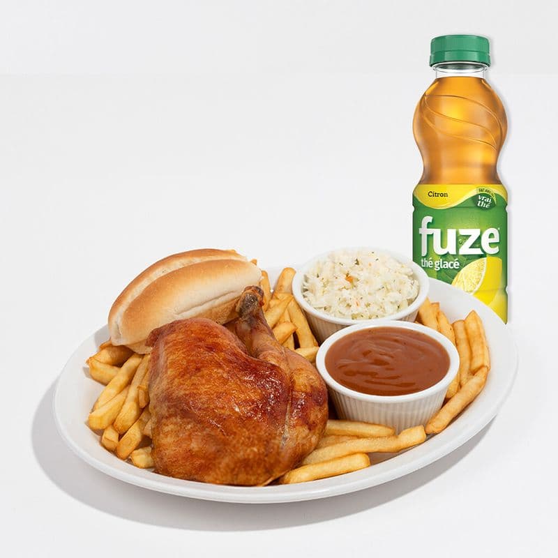 Quart de Poulet & Breuvage
