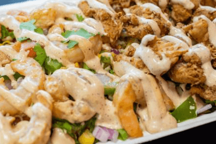 Shrimp and Chicken Burrito Bowl